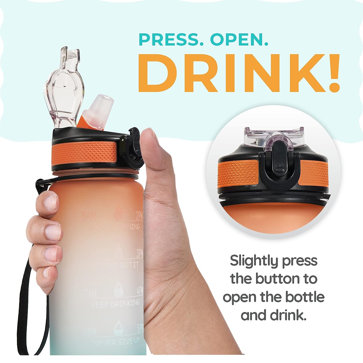 Travelwandrer.com-SOLARA Unbreakable Water Bottle